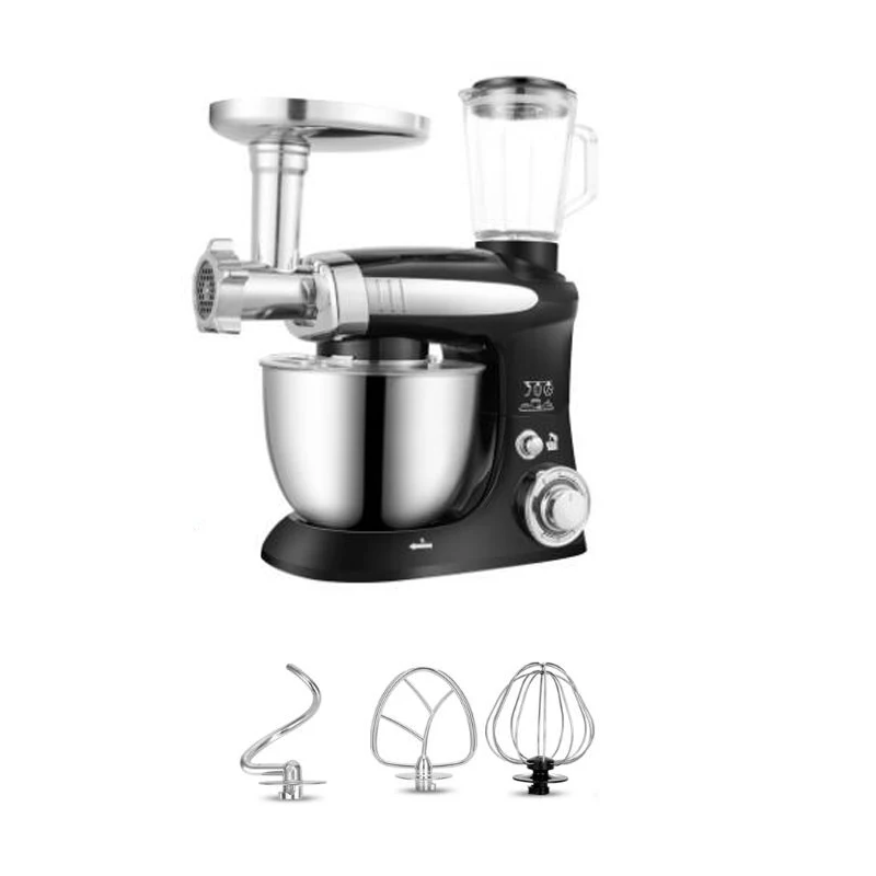 blender juicer 4L 6-ступенчатая Кухня Электрический Еда миксер венчик блендера торт Тесто Для Хлеба Смеситель Maker машина - Цвет: blender juicer