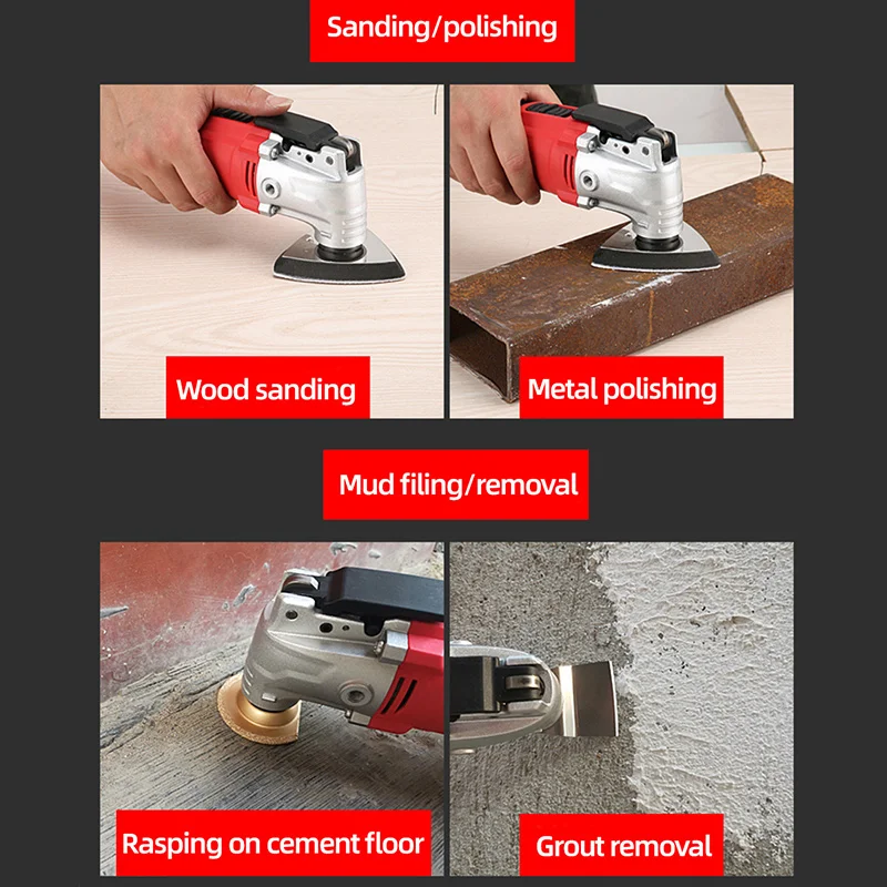 Multi-function Tool Variable Speed Renovator Electric Home Decoration TrimmerVariable Woodworking Tool 220V 5