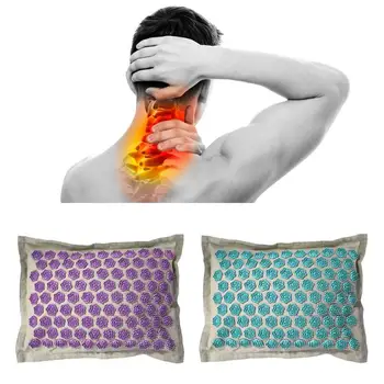 

Acupressure Massage Pillow Pain Tension Release Relieves Stress Massage Spike Pillow for Yoga 45X36cm