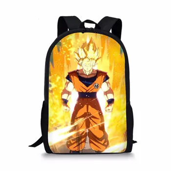 

Cartoon dragon ball custom made Printing School Backpacks Cool Kid Boy School Bags Cartoon Toddler Bag Children Bookbags