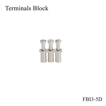 

FBI 3-5 Center Contact Short Circuit Matching Din Rail Screw Terminal Blocks Parallel Strips Fixed Bridge UK Series Accessories