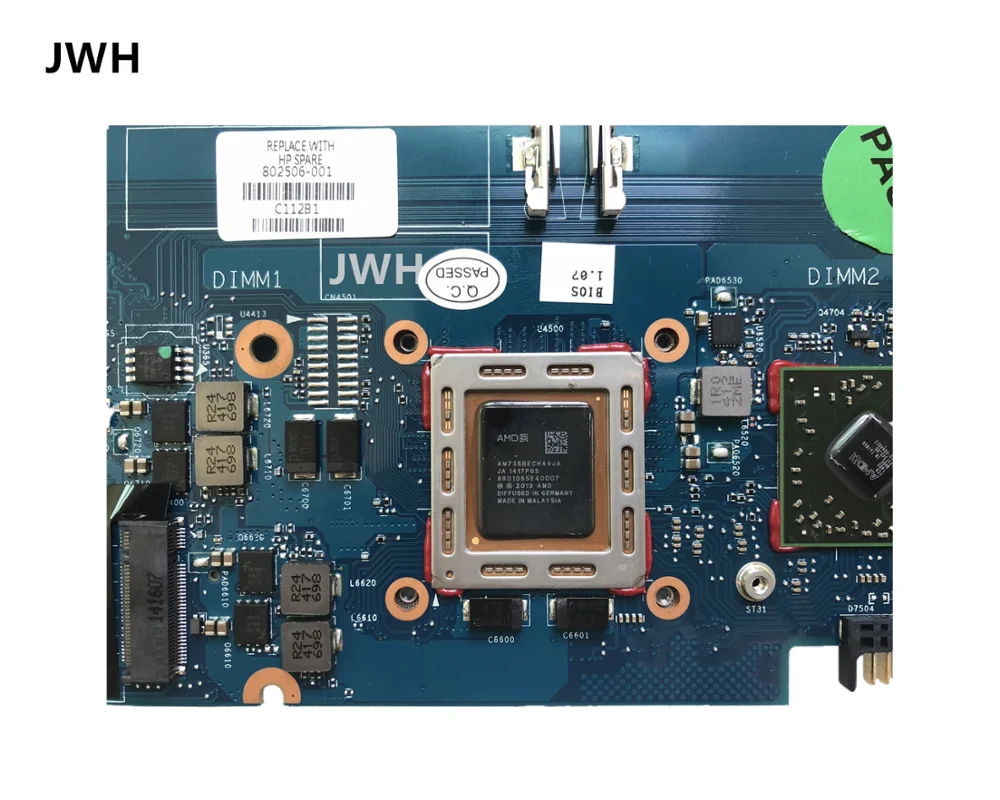 Для hp EliteBook 725 G2 материнская плата A8 Pro-7150B 802506-001 802506-501 802506-601 тестирование работы