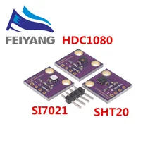 HDC1080 Si7021 SHT20 Industrial de Alta Precisão Umidade Sensor com Interface I2C GY-213V-SI7021