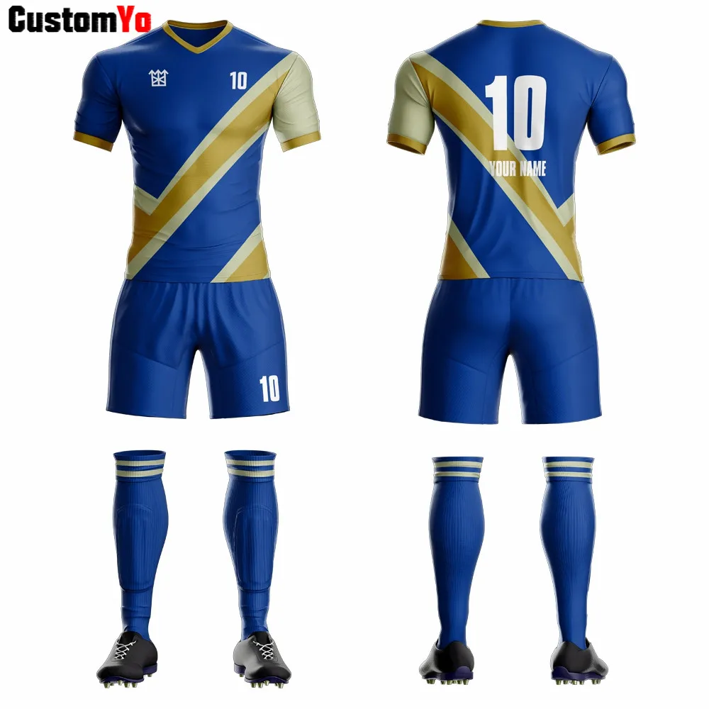 Теплопередача сублимационная футбольная одежда на заказ быстросохнущая Высококачественная Футбольная Футболка