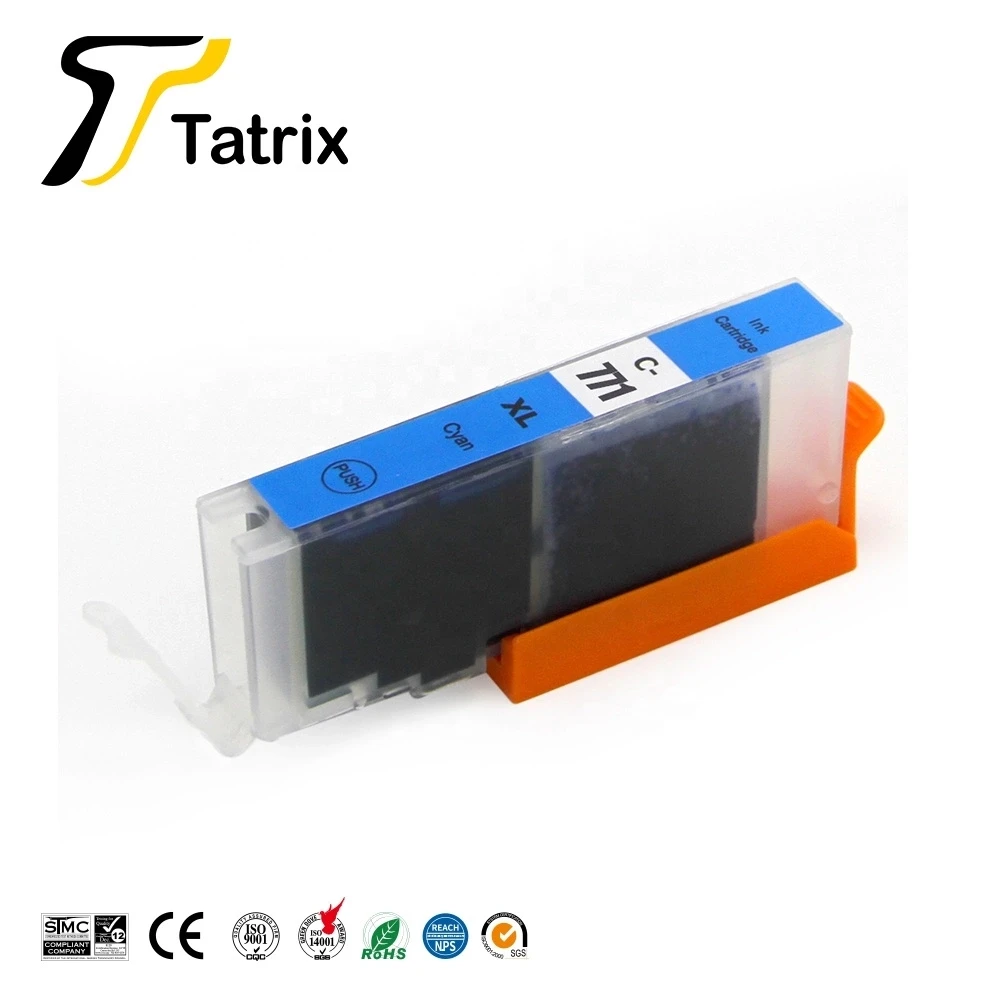 Tatrix для Canon PGI770XL CLI771XL PGI770 CLI771 чернильный картридж для принтера Canon принтерам PIXMA MG5770 MG6870 MG7770 PIXMA TS5070 TS6070 TS8070