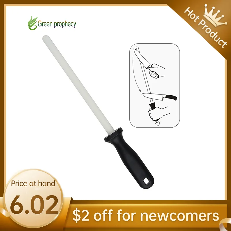 Точилка для ножей с керамическим стержнем 1 шт. точилка ABS ручкой поваров стальные