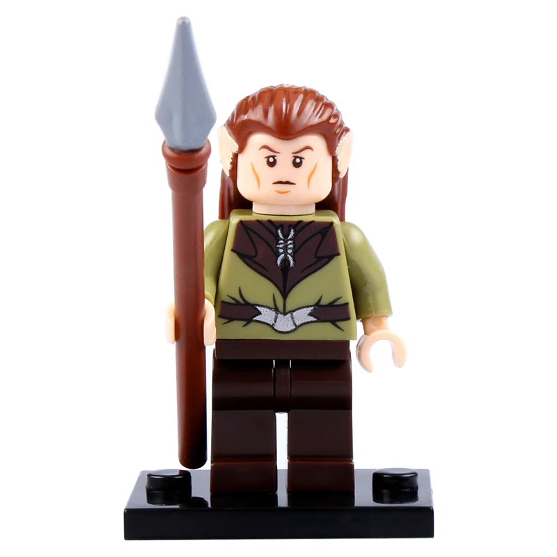 8 шт./компл. Legoed Властелин колец фигурка Элронд эльф халдир Playmobil строительные