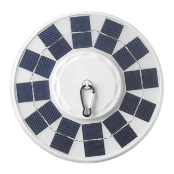 

128LED Solar Powered Flag Pole Light Automatic Light Night Super Bright Flagpole