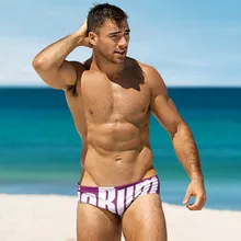 Летние модные мужские сексуальные плавки с градиентом, Быстросохнущий пляжный купальник бикини, Шорты для плавания, боксеры