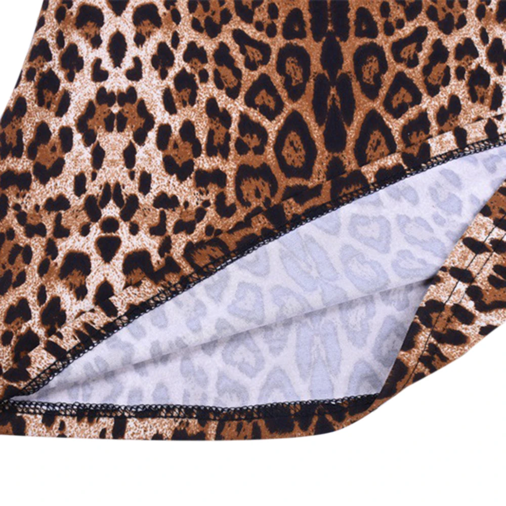 Женские Модные эластичные расклешенные брюки с высокой талией и Леопардовым Рисунком Тигра, обтягивающие эластичные узкие расклешенные брюки, женские Pantalon, Femme