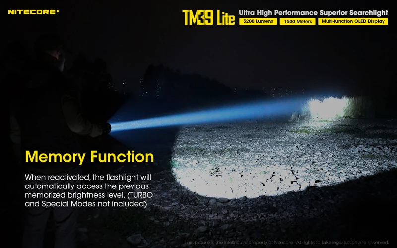 Nitecore TM39 Lite Flashlight Searchlight (17)