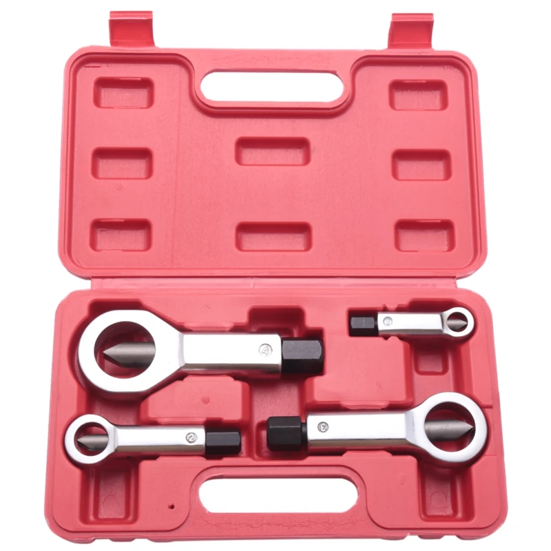 9-27Mm Professional Nut Splitter Cracker Remover Extractor Tool Set Rust Removal Puller Damaged Screw Repair Automarket | Инструменты