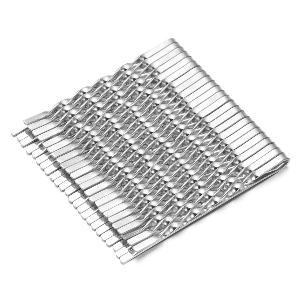 silver Модное изделие 24 шт./компл. Для женщин девочек цвета: золотистый, серебристый Заколки для волос barette геометрический заколки для волос, заколка для волос, spinki сделать wlosow женские аксессуары для волос - Цвет: silver
