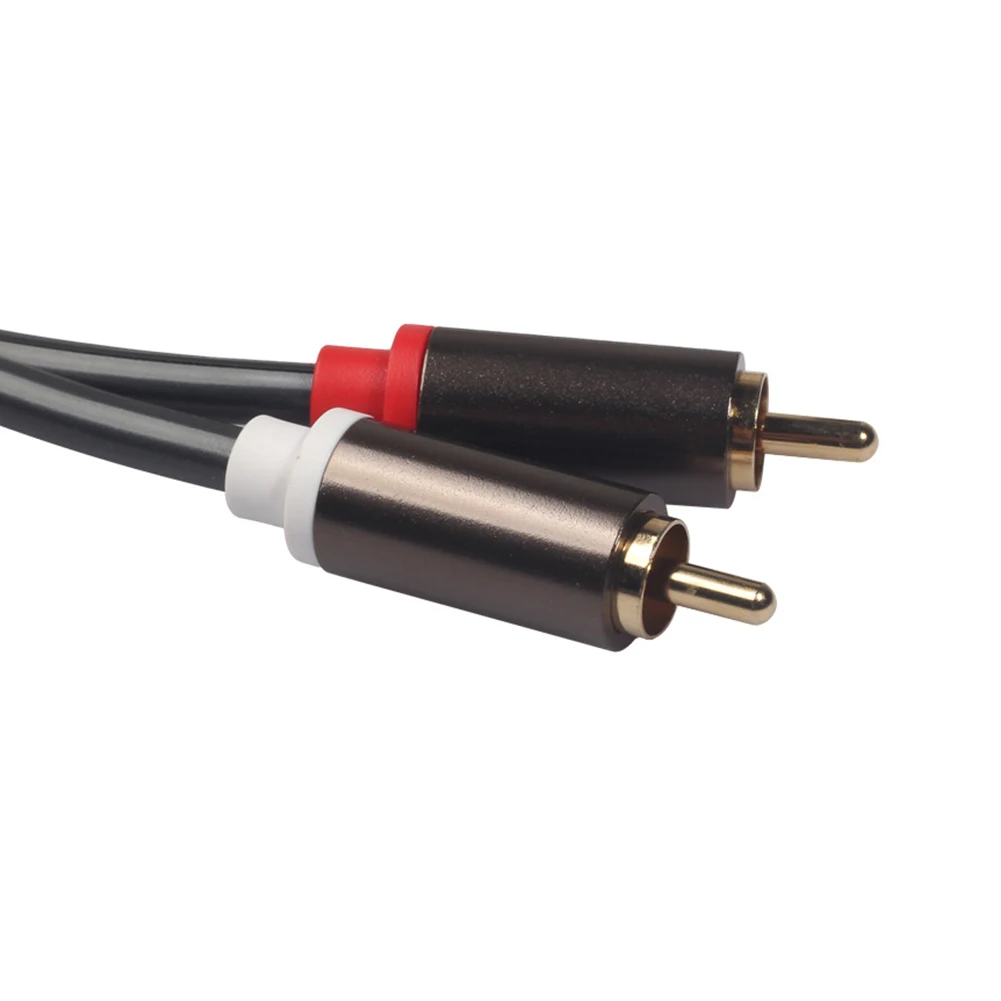 Практичный мягкий соединитель аудиокабель RCA Male To 2 XLR 3 Pin Female Balanced Instrument Jack профессиональный микрофон