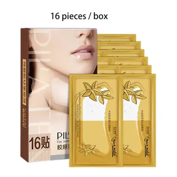 

16 Pcs/box Collagen Neck Mask Moisturizing Hydrating Lifting Fade Necklines Soothing Nourishing Skin Care Supplies