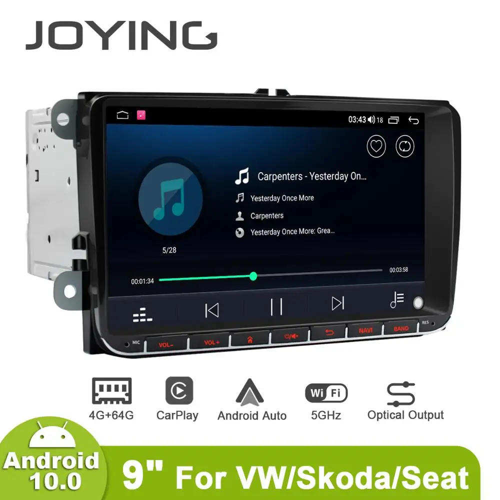 2 din Android 10 0 автомобиль радио плеер 4 ГБ * 64 Гб Octa Core 9 &quotGPS головное устройство