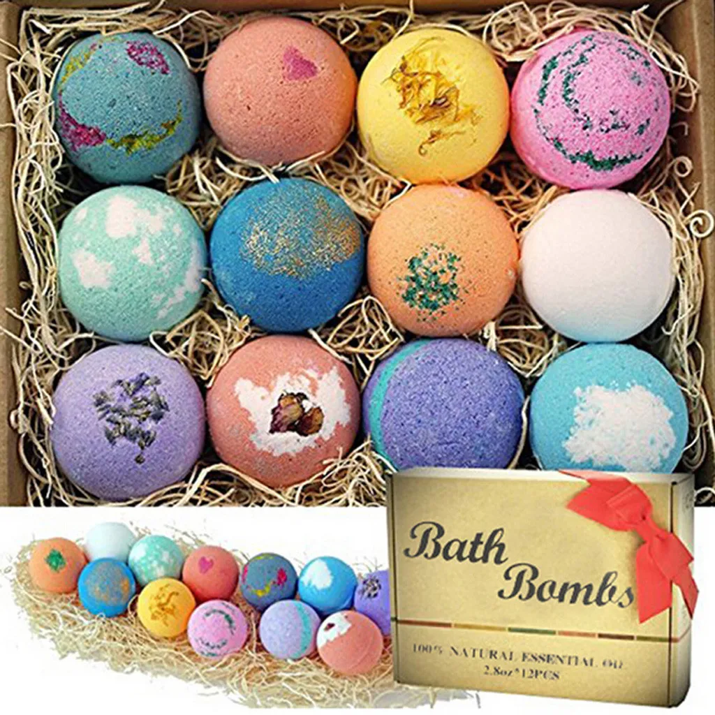 12PCS Bubble Bath Bomb Bath Bomb Or Bust