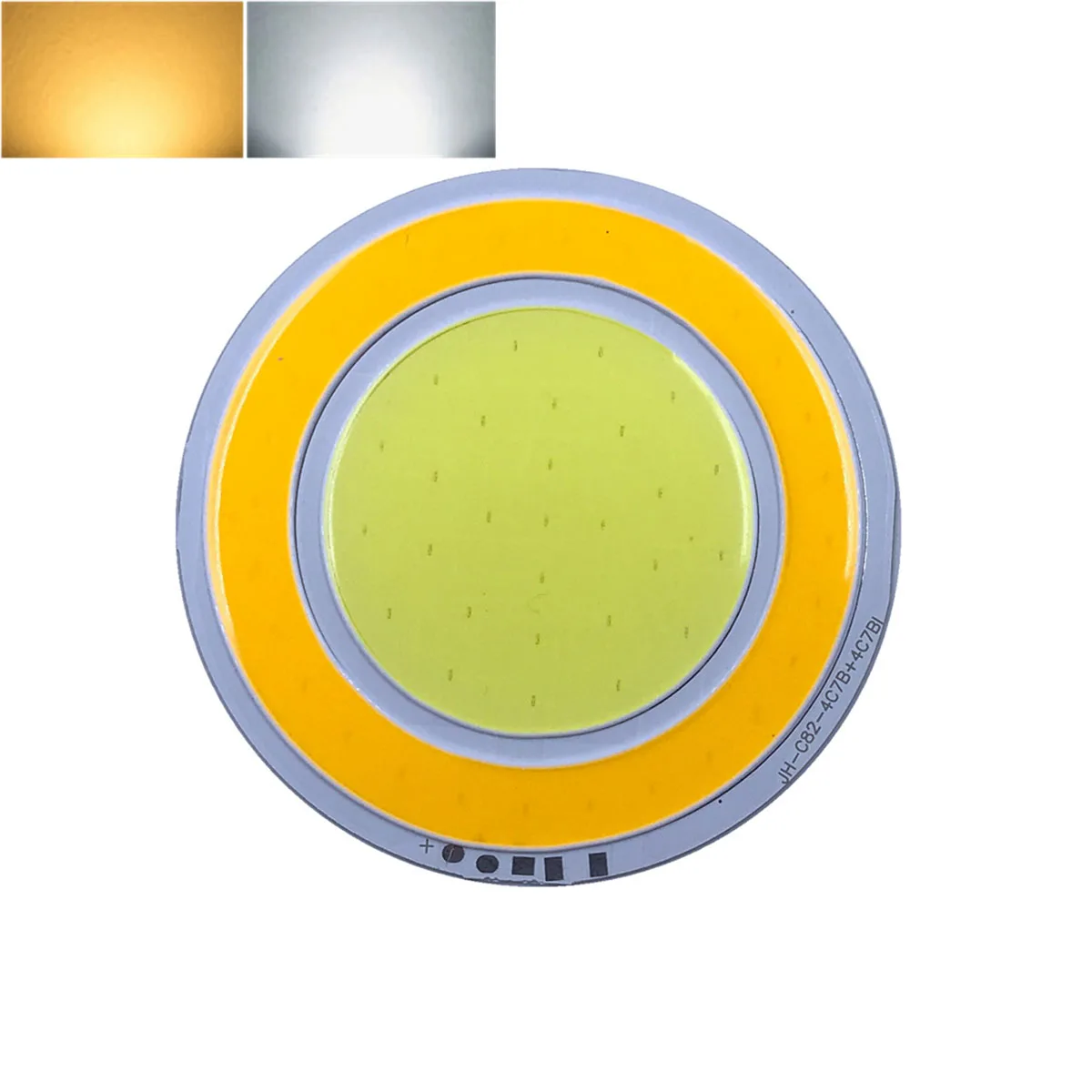 2 шт./компл. 12 В постоянного тока круглый светодиодный чип с регулируемой яркостью