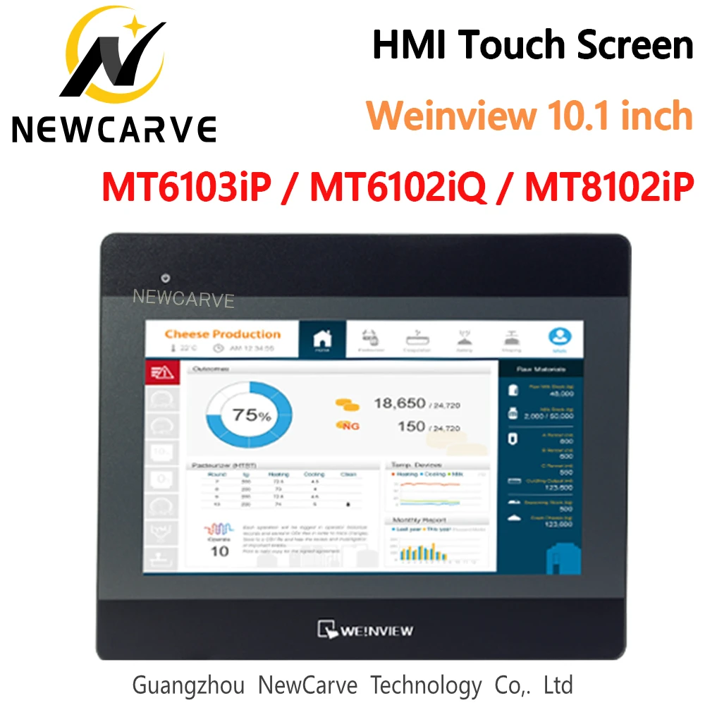 MT6103iP MT8102iP MT6102iQ HMI Сенсорный Экран 10 1 дюйма 1024*600 USB/Ethernet WEINVIEW/WEINTEK новый интерфейс