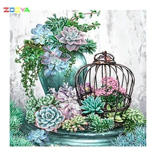 ZOOYA Stitch 5D алмазная живопись цветы Diy 3D Алмазная живопись полная квадратная природа распродажа икона Алмазная вышивка полный набор ZW69