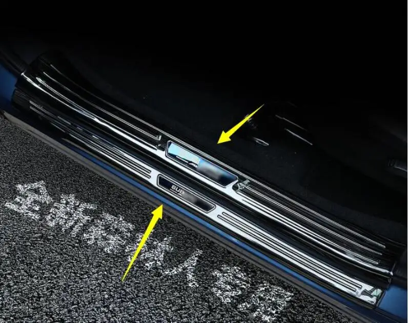 Нержавеющая сталь Добро пожаловать педаль декоративная фурнитура для Subaru forester порог