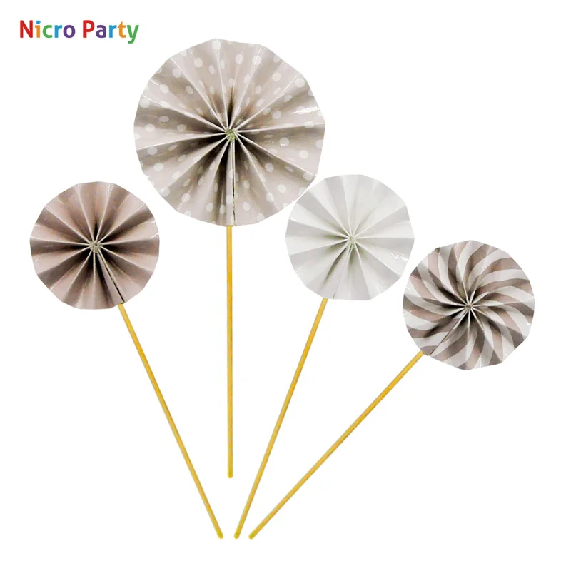 Nicro 4 шт./компл. для капкейка-милый вечерние стол SuppliesDecoration декор дома DIY вечерние# CDS29