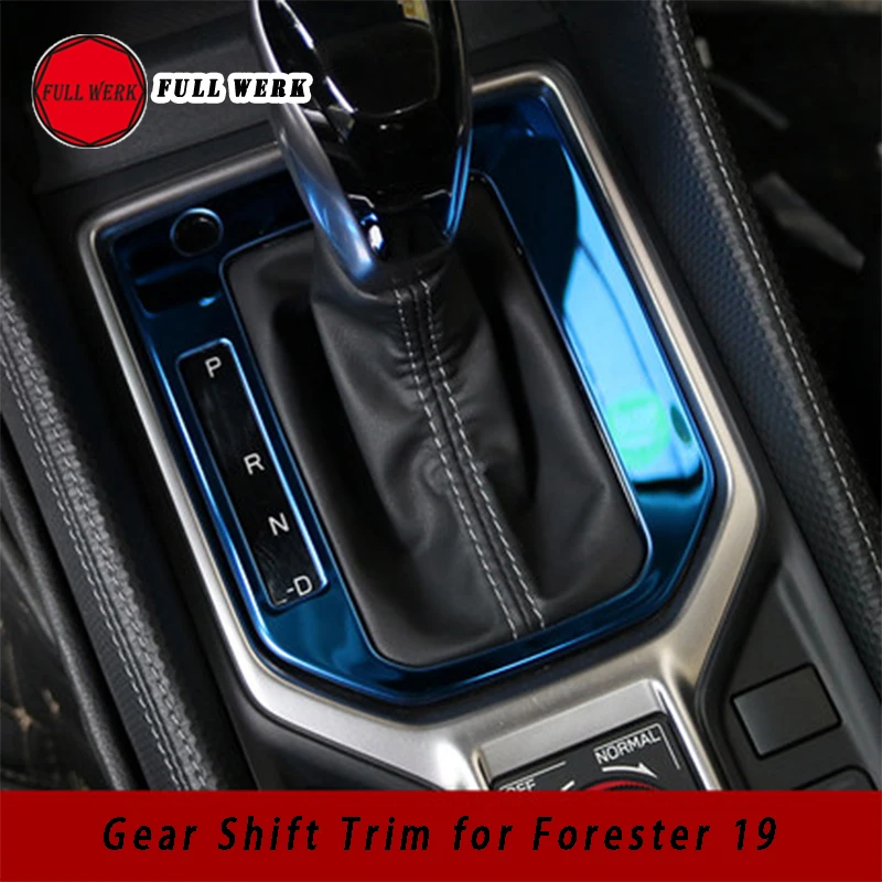 

Stainless Steel Car Door Handle Bowl Cover Gear Shift Trim AC Panel Air Vent Sticker Frame Strips for Forester 19 Accessories