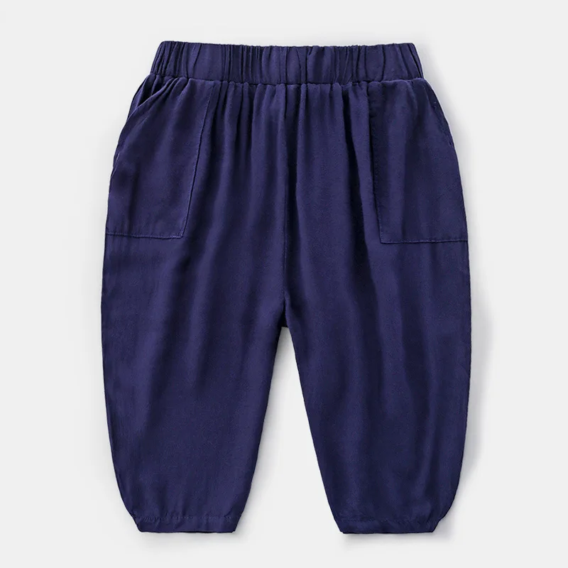 Katofely2019 Летний Стиль детской одежды для мужчин и женщин детские брюки унисекс из хлопка дышащие мешковатые брюки INS Crawler