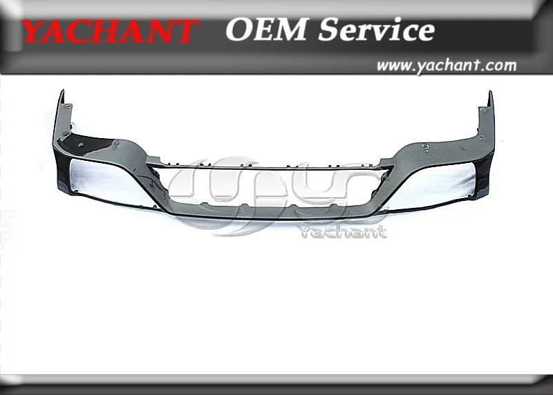 Автомобильный Стайлинг из углеродного волокна задний бампер подходит для 2011-2014