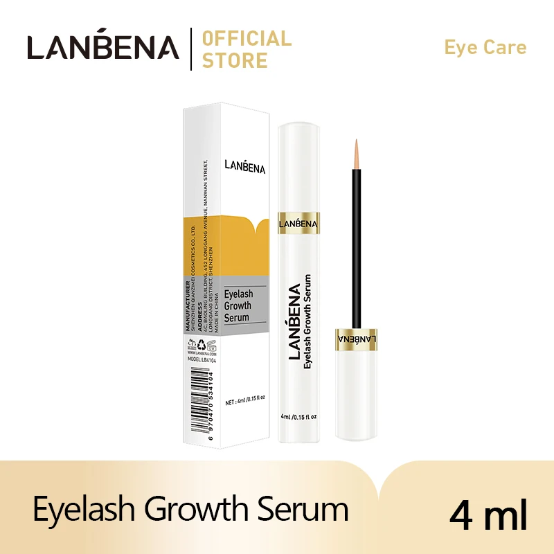 Lanbena Eyelash Growth Treatments Eye Care Tonic Serum Growth Eyelash