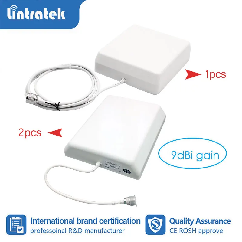 Lintratek антенна полный комплект LPDA Открытый pannel Крытый 3 антенны расширение покрытия для усилитель сигнала повторитель 2g 3g 4g 10m 5m s8