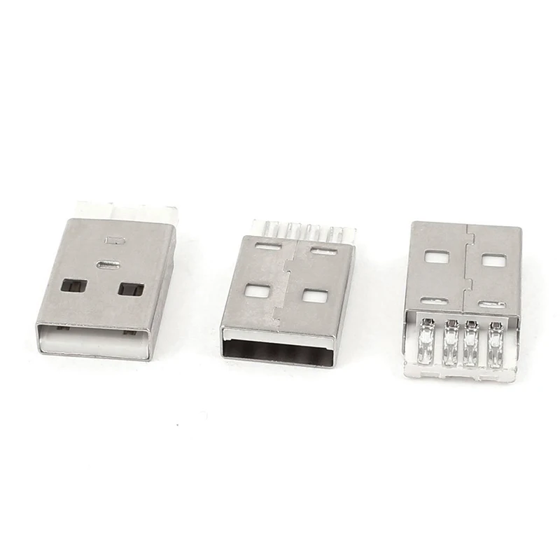 Промо-акция! 55 шт DIY USB 2,0 Тип припоя 4 Pin типа «папа» разъем Jack