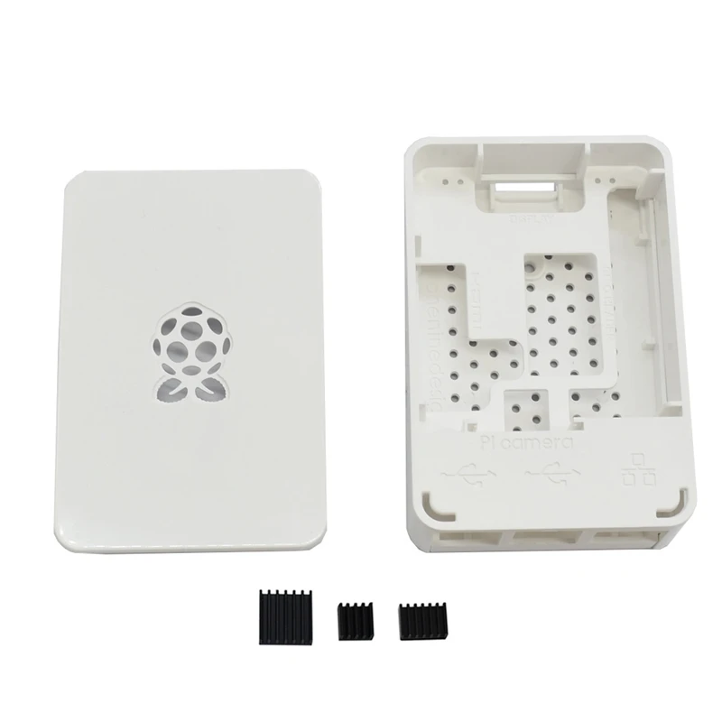 Для Raspberry Pi ABS чехол Корпус коробка V4 с радиатором для Raspberry Pi 4B