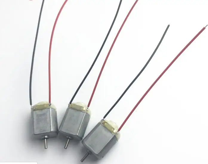 130 двигатель постоянного тока с проводом для игрушек, DIY и т. Д