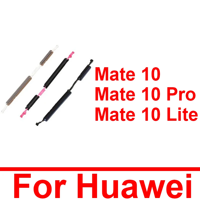 Tasto Pulsanti Laterali Volume Alimentazione Per Huawei Mate 10 Lite 10 Pro Accensione Off Volume Su Giù Tasti Per Huawei Mate 10 Lite 10Pro Parti