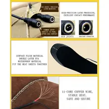 Новые зимние USB зарядки электрические ноги с подогревом обуви стельки для обуви вставки носок снег ноги