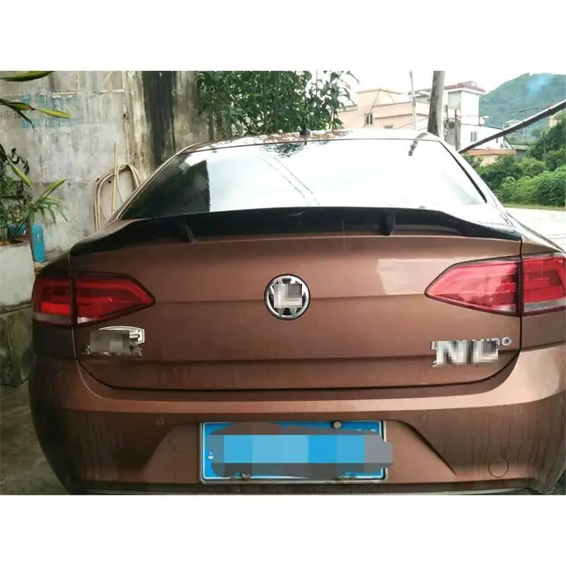 Number 1 Модифицированные декоративные защитные детали, аксессуары, модернизированные автомобильные Спойлеры крыльев 15 16 17 для Volkswagen Lamando - Цвет: Number 1