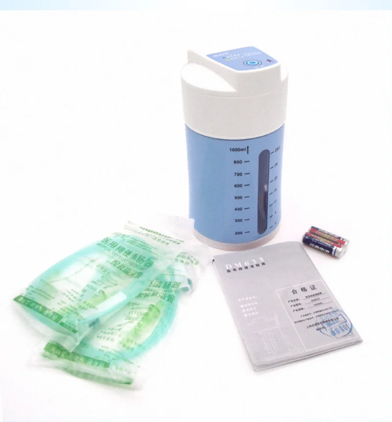 Electric Enema Machine Home Colon Cleansing Kit Enema Bag Bucket For Constipation 3