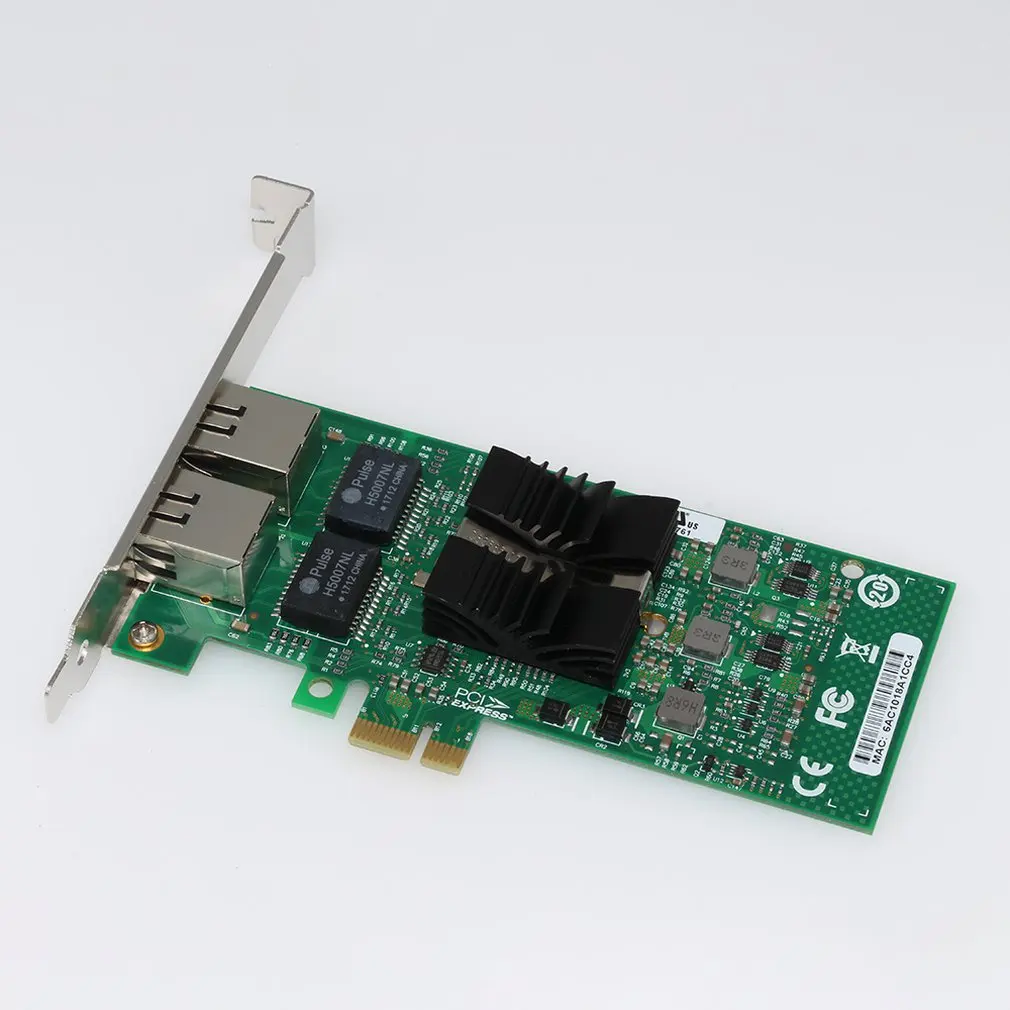 Intel 82576 чип с двумя портами Gigabit Lan Pci-E Gigabit Lan двухпортовый сервер Esxi мягкая маршрутизация Gigabit Lan Su-82576-T2