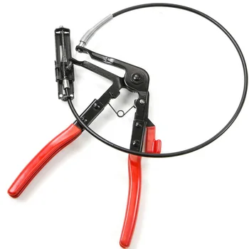 

Heavy Duty Cable Type Flexible Wire Long Reach Hose Clamp Plier Repair Removal Tool Piston Ring Handling Pliers