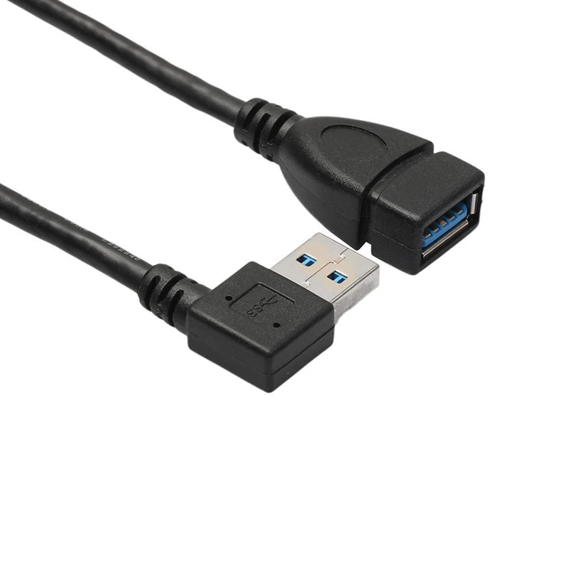 IG-Usb 3,0 угол 90 градусов удлинитель адаптер «Папа-мама» шнур данных
