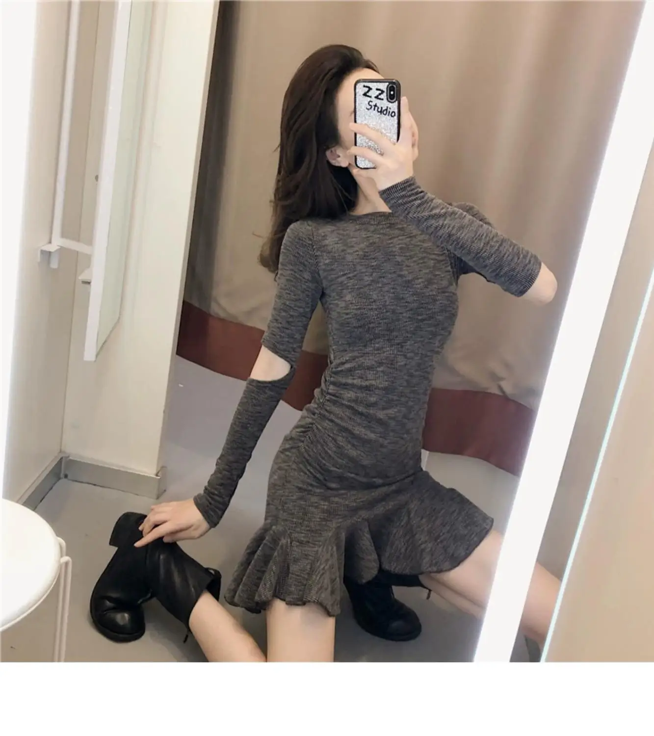 WS12533 Высокое качество Новые Модные женские весенние платья Роскошные известный бренд Европейский дизайн вечерние платья