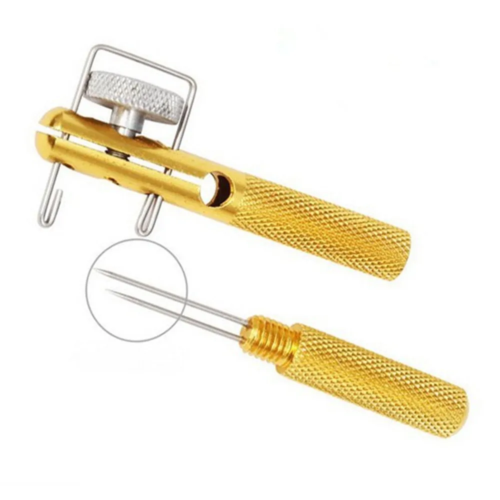 

1pcs Full Metal Fishing Hook Knotting Tool & Tie HookLoop Making Device & Hooks Decoupling Remover Carp Fishing Accessories