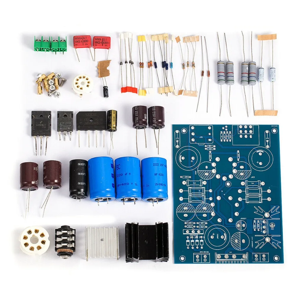 Nobsound 6N5P+ 6N11 вакуумный ламповый усилитель для наушников, плата DIY KIT, одноконцевой усилитель класса A