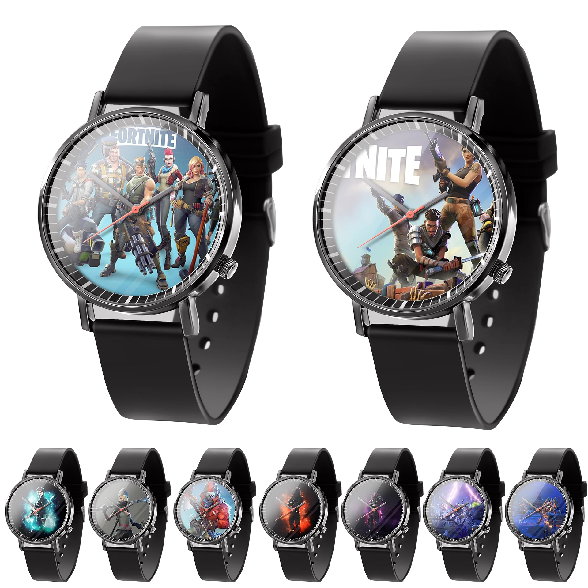 

Original Fortnite Game Watch Fashion Game Anime Figure Model Children Electronic Watches Student Watches Toys for Birthday Gift