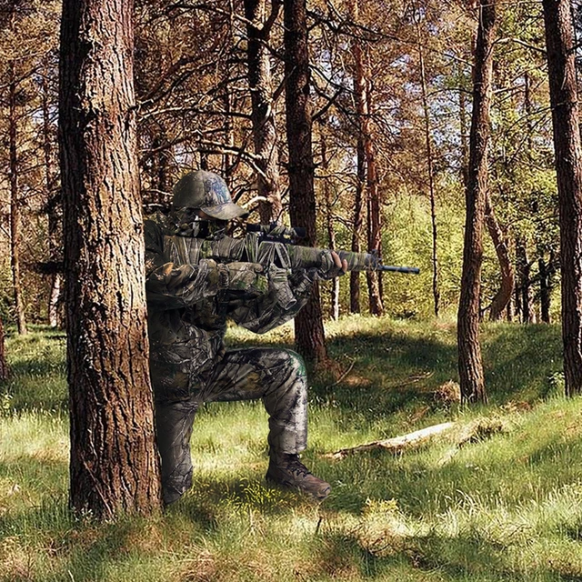 Camouflage Yowie Suit Hunting Clothing Sniper  Spring Camouflage Hunting  Fishing - Ghillie Suits - Aliexpress