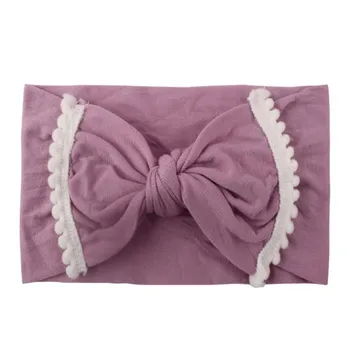 

New Baby Girls Headband Hair Band Elastic Soft Bowknot Headwraps Turban Accessories For Newborn Infant Toddler