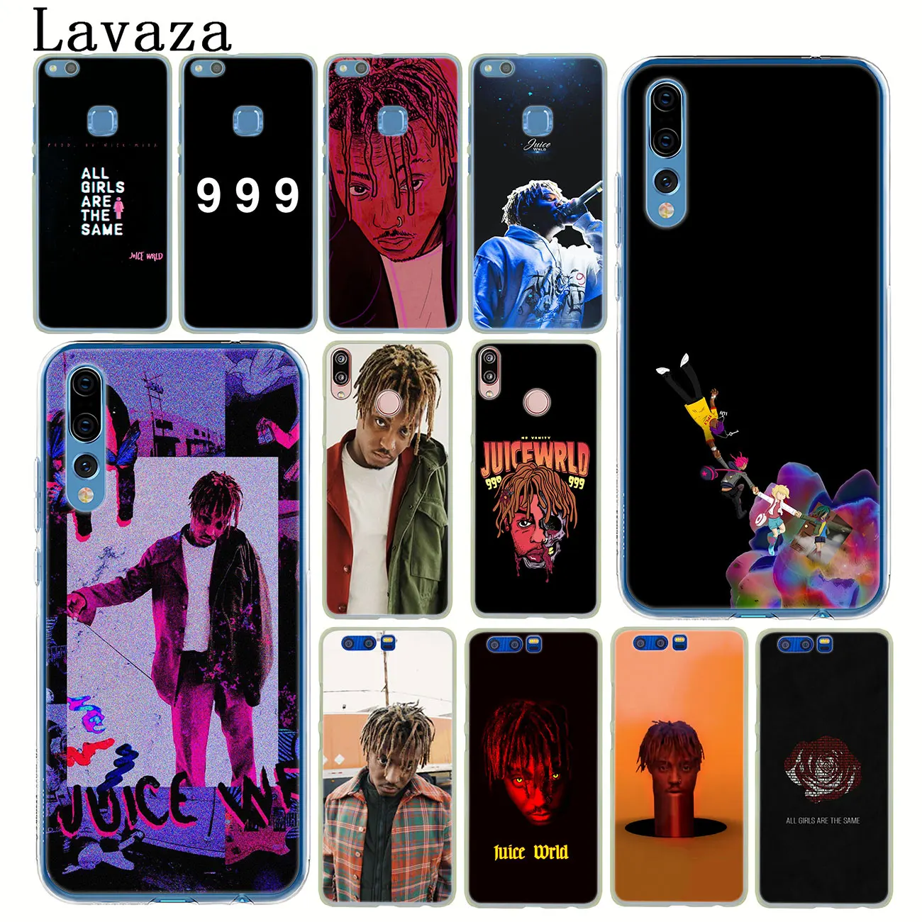 Чехол для телефона Lavaza Juice WRLD 999 Huawei P30 P20 Pro P9 P10 Plus P8 Lite Mini 2016 2017 P smart Z 2019 | Мобильные