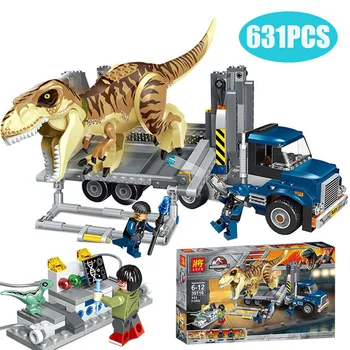 

Compatible with lepining Jurassic World Park Dinosaur Indominus Rex Building Blocks Educational Toys For Children Gifts 75933