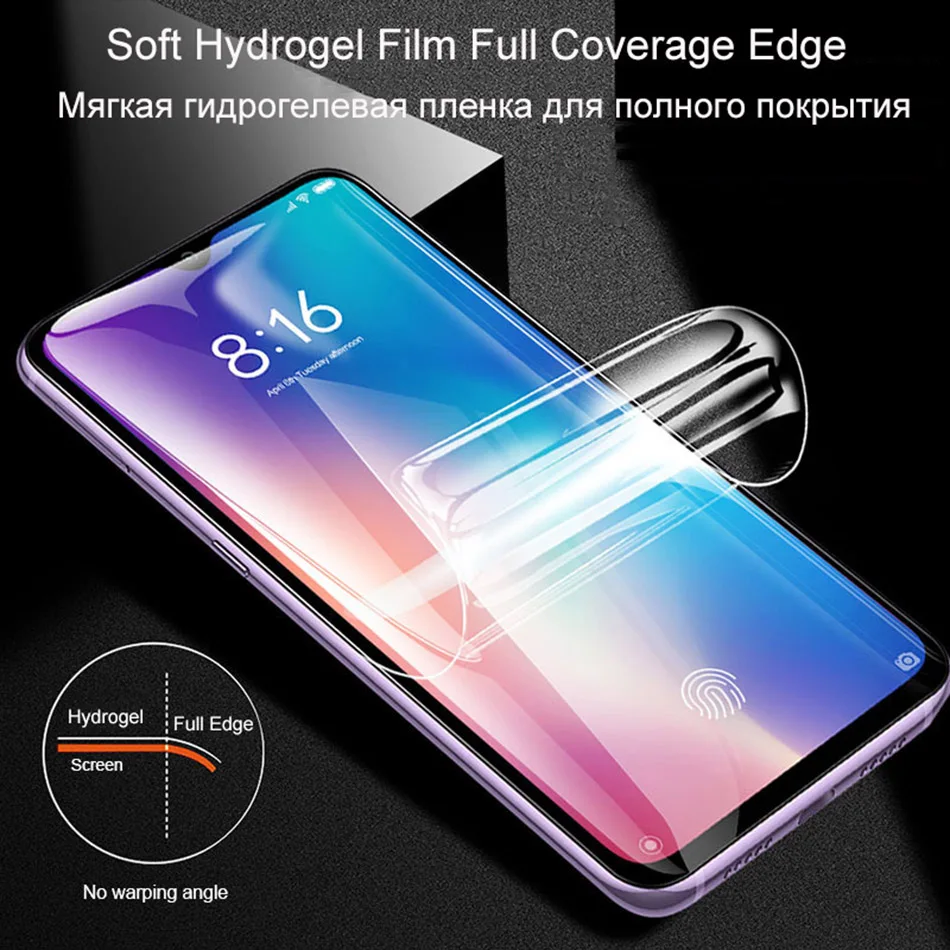 3 Lot-Screen-Protector-Hydrogel-Film-For-Xiaomi-Redmi-note-7-8-5-pro-Protective-Film